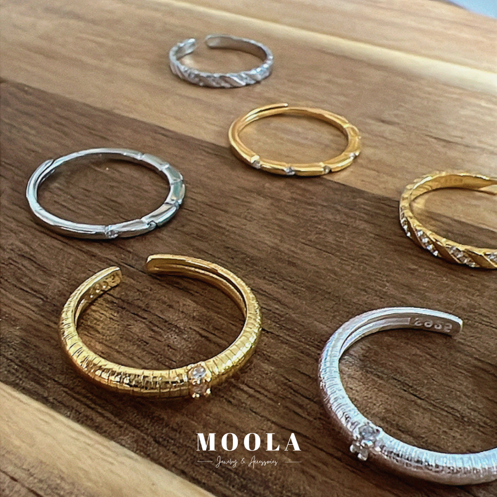 s925帶鑽戒指組合1