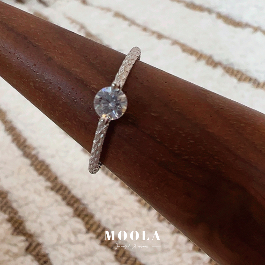 s925單鑽戒指組合2