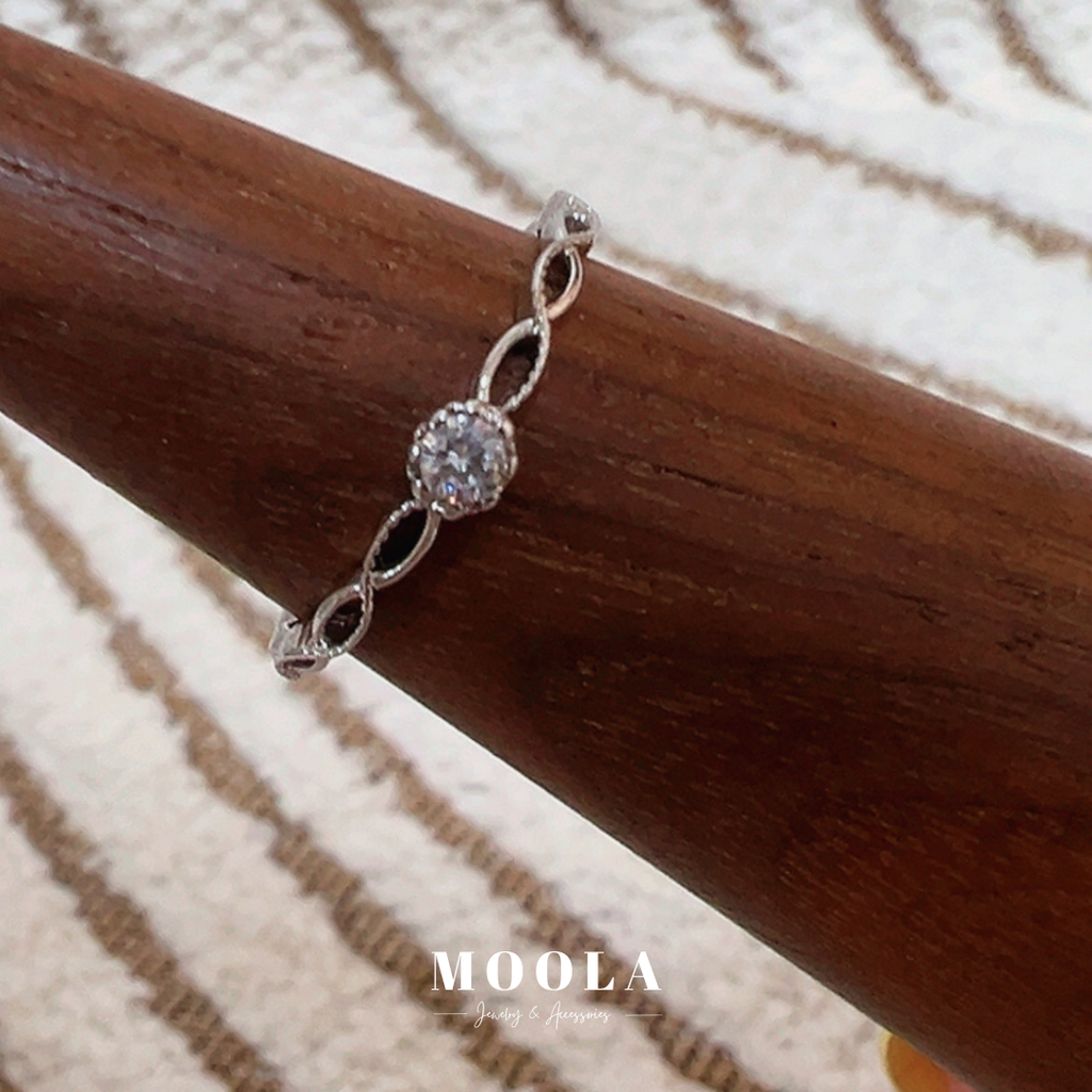 s925單鑽戒指組合4