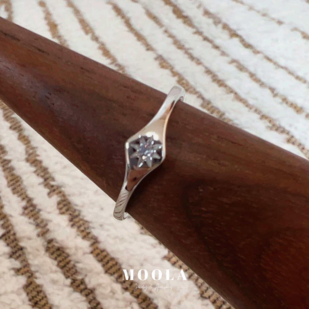 s925單鑽戒指組合3