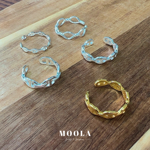 s925豬鼻戒指組合1