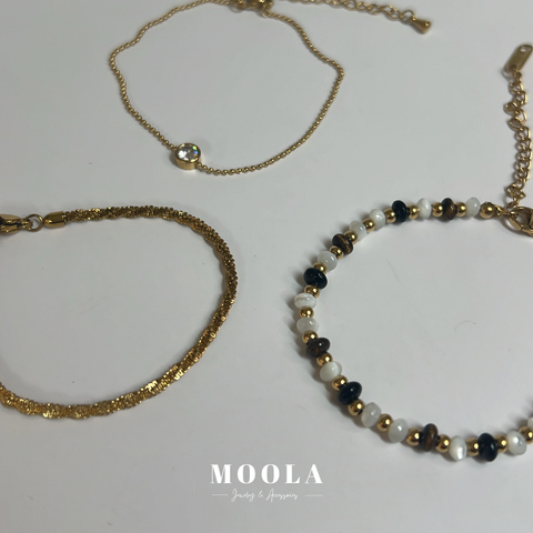 三色寶石手鍊合輯1