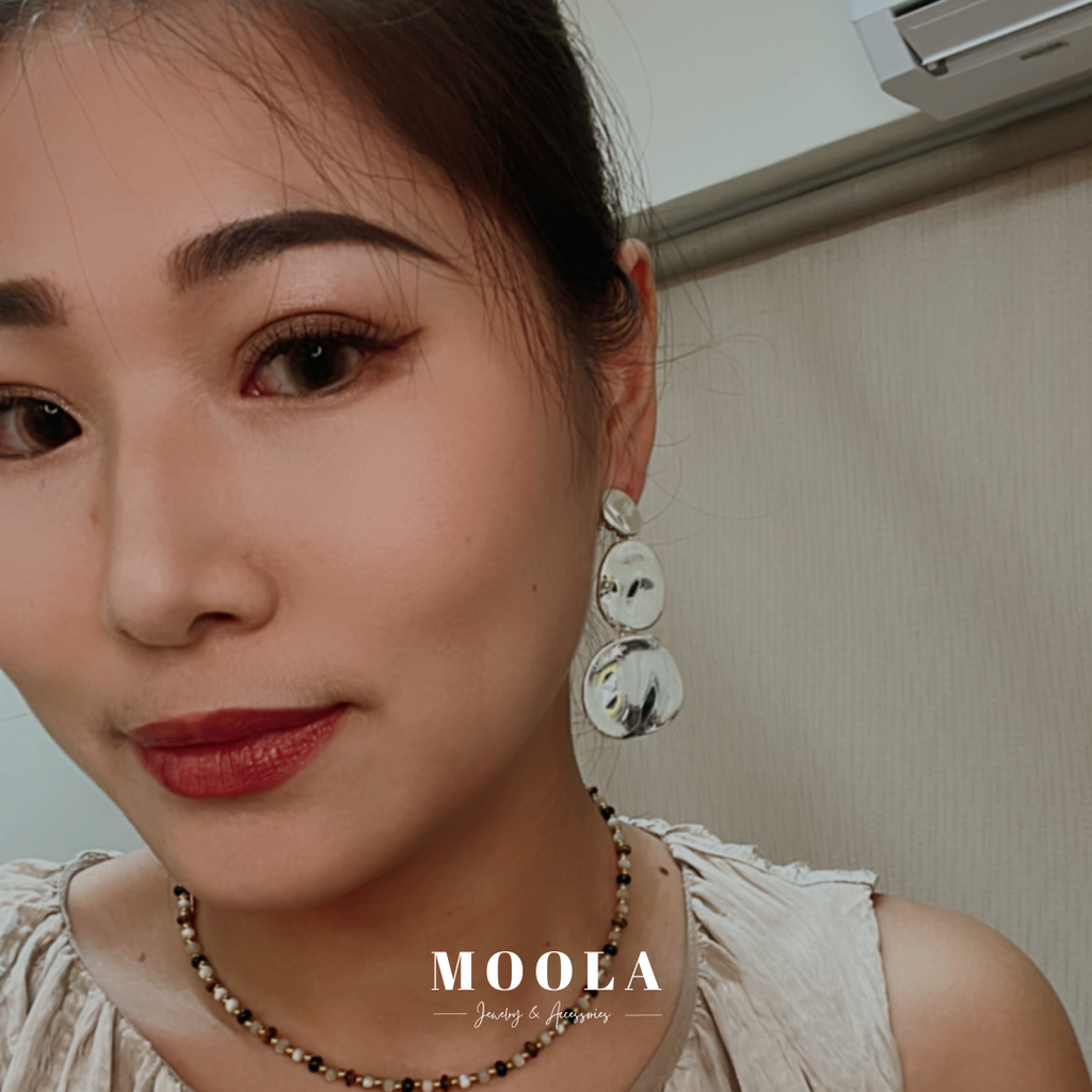 法國！三片圓圓耳夾4