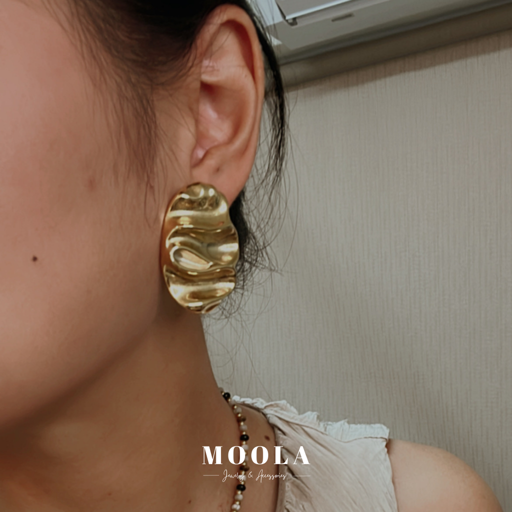 法國！金屬奶油片耳夾3