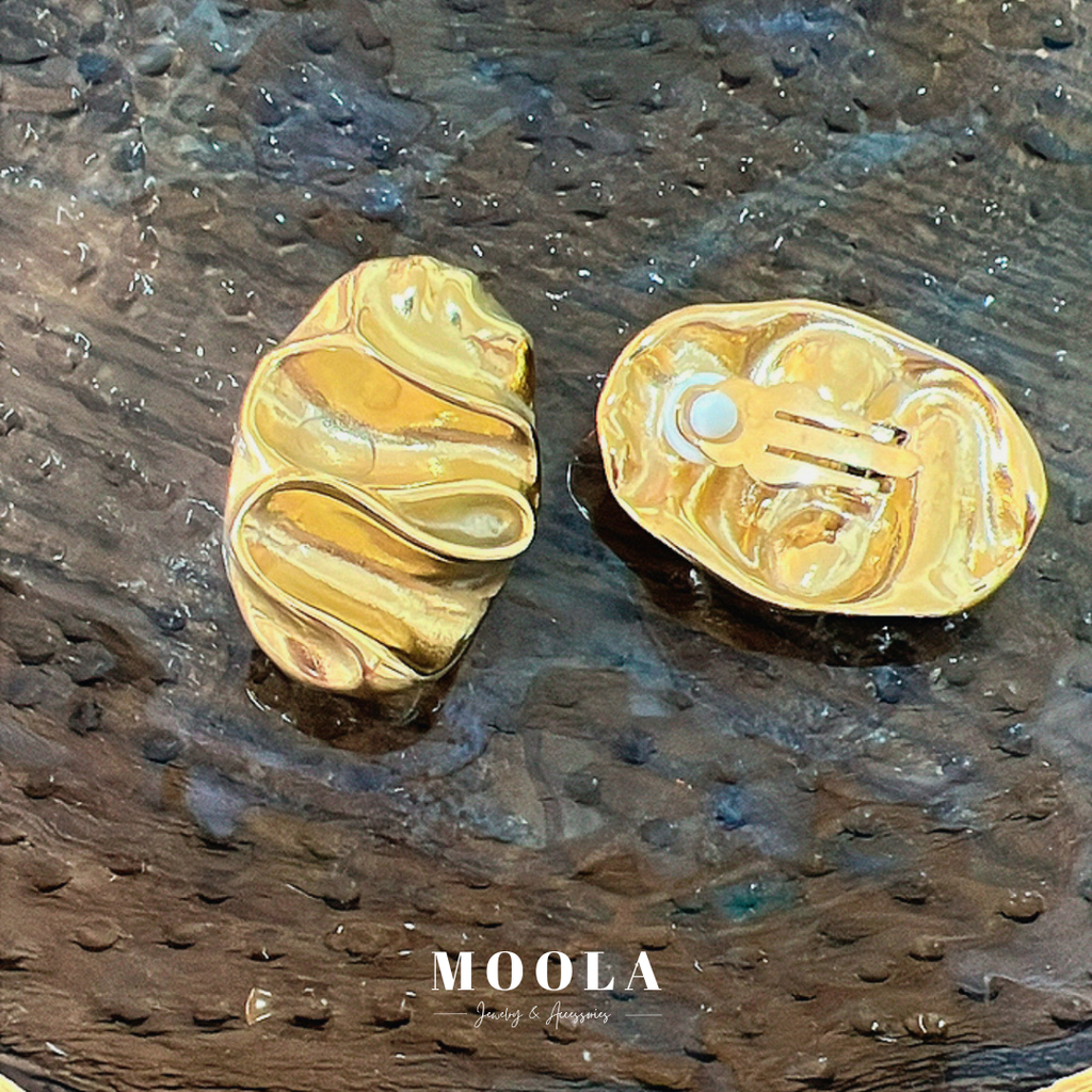 法國！金屬奶油片耳夾2