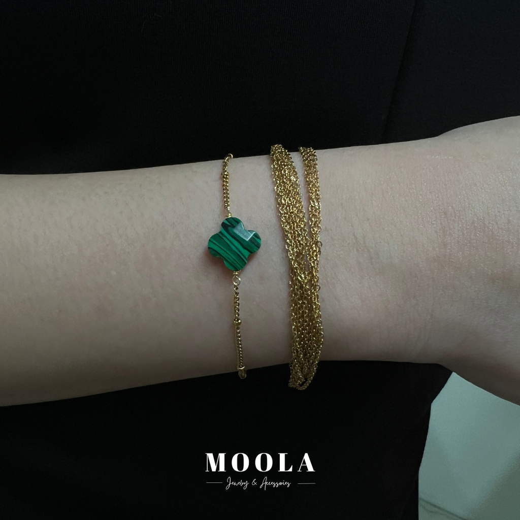 多串幸運草手鍊