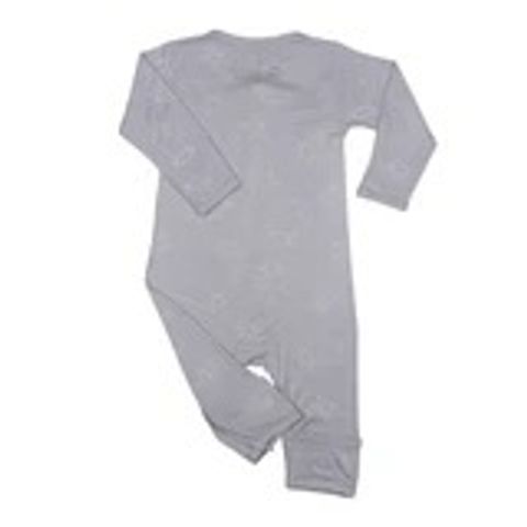 Cute灰拉鍊衣長袖背面