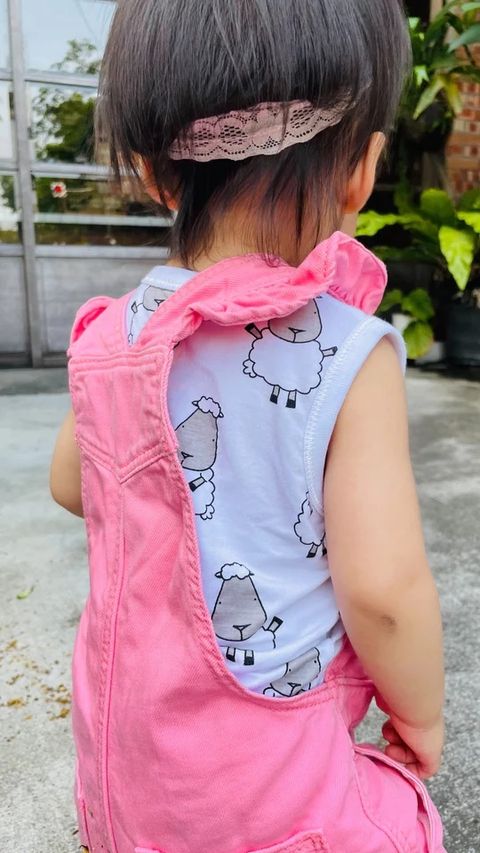 羊樂園白無袖上衣2