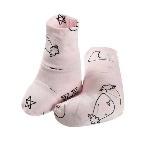 甜夢粉嬰兒襪套