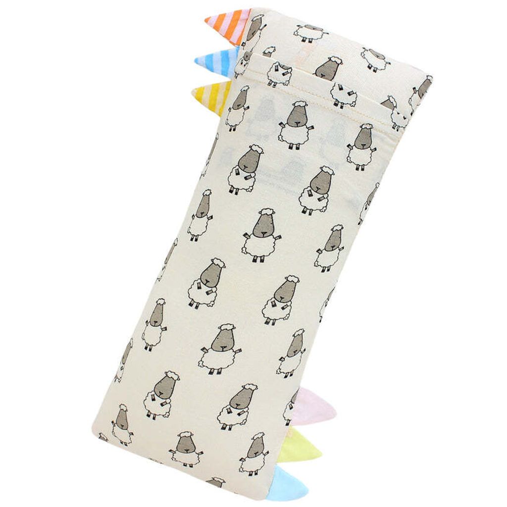 Bed-TimeBuddySmallSheepzYellowwithColor_Stripetag-Small-Back