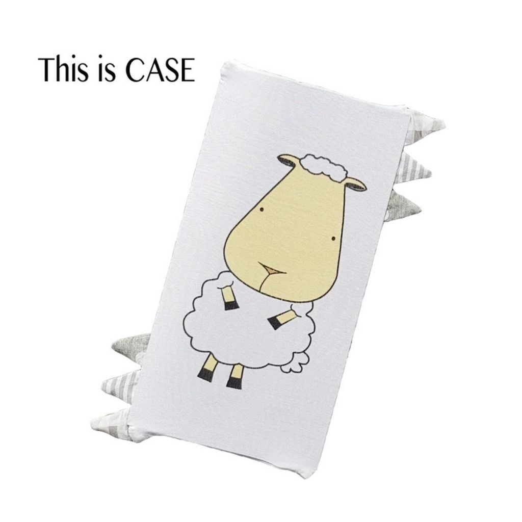 CASE_抱抱羊灰邊