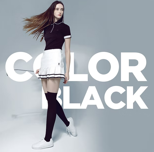 300+200D 雙色拼接抗UV高爾夫防曬褲襪-3