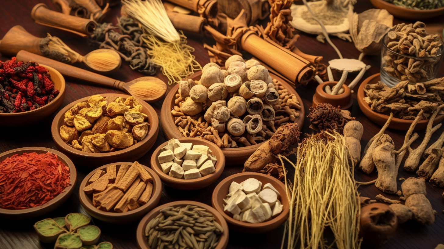 千库网_中医馆里的中草药药材中药_摄影图编号19141313 千库网_中医馆里的中草药药材中药_摄影图编号19141313