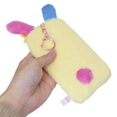 japan-sanrio-soft-plush-photo-holder-card-case-keychain-usahana-summer (1)