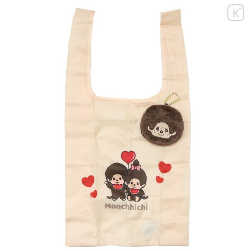 japan-monchhichi-eco-shopping-bag-mascot-pouch-beige-love
