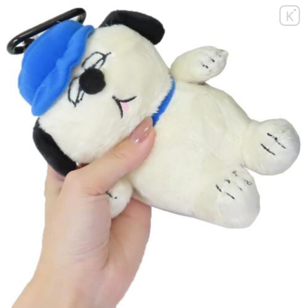 japan-peanuts-eco-shopping-bag-mascot-plush-snoopy-brother-olaf-blue (3)