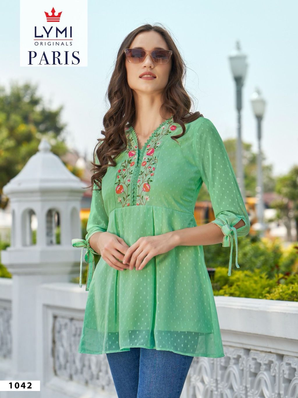 LYMI-PARIS-EMBROIDERY-SHORT-KURTI-WHOLESALER-IN-SURAT-2