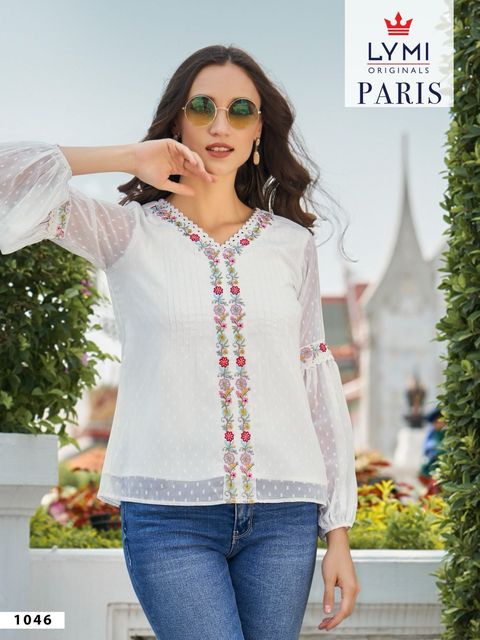 LYMI-PARIS-EMBROIDERY-SHORT-KURTI-WHOLESALER-IN-SURAT-4