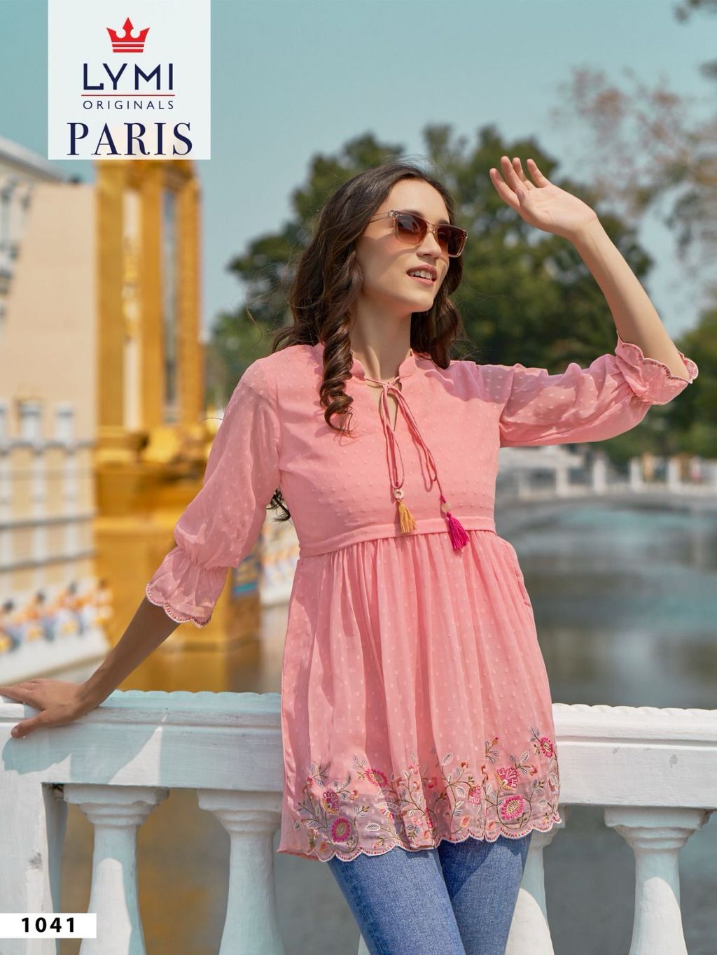 LYMI-PARIS-EMBROIDERY-SHORT-KURTI-WHOLESALER-IN-SURAT-6