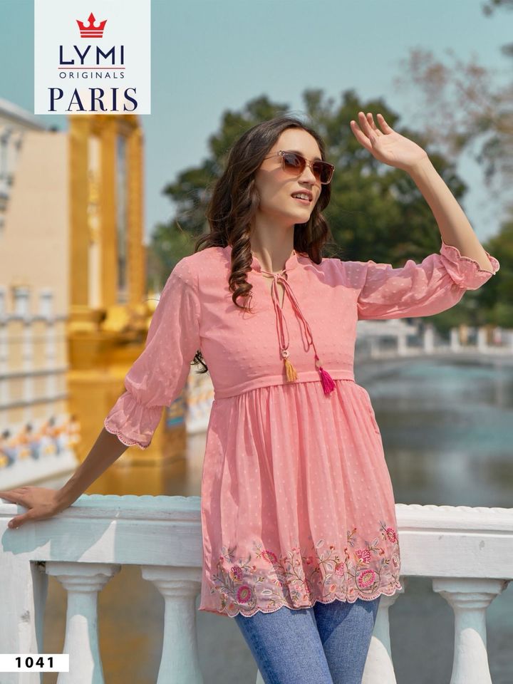 LYMI-PARIS-EMBROIDERY-SHORT-KURTI-WHOLESALER-IN-SURAT-6