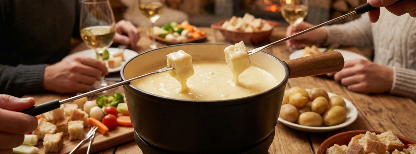 起司鍋（Fondue）入門指南｜起司搭配、比例與無酒精做法，一鍵搞定