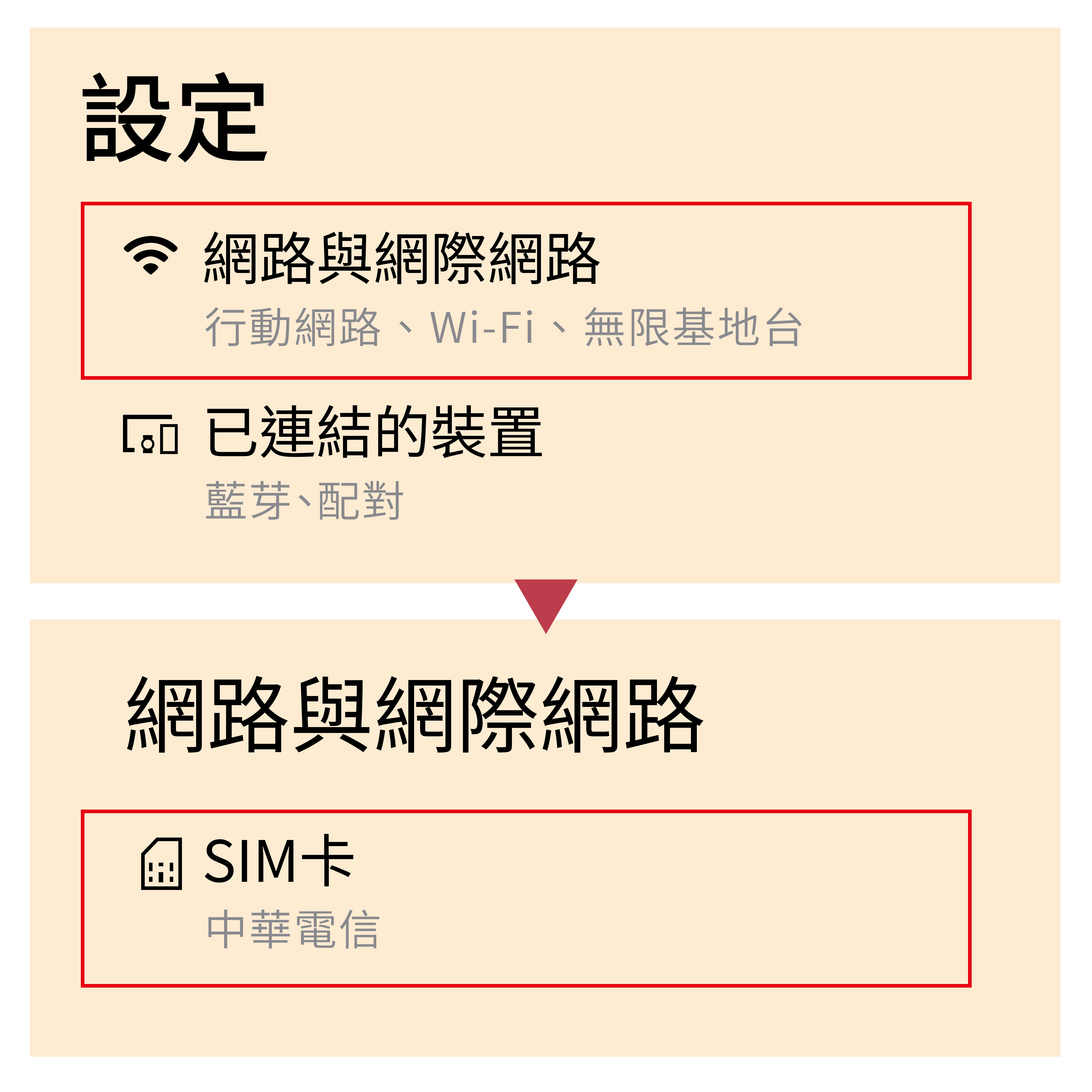 實體SIM卡說明圖_工作區域 1