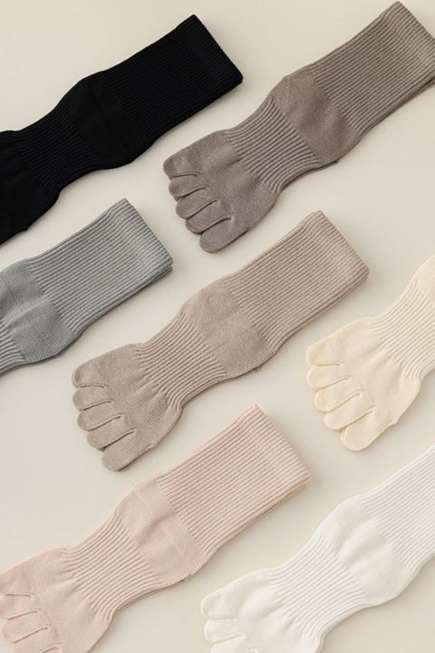 秋冬棉柔抗菌運動分趾襪_all