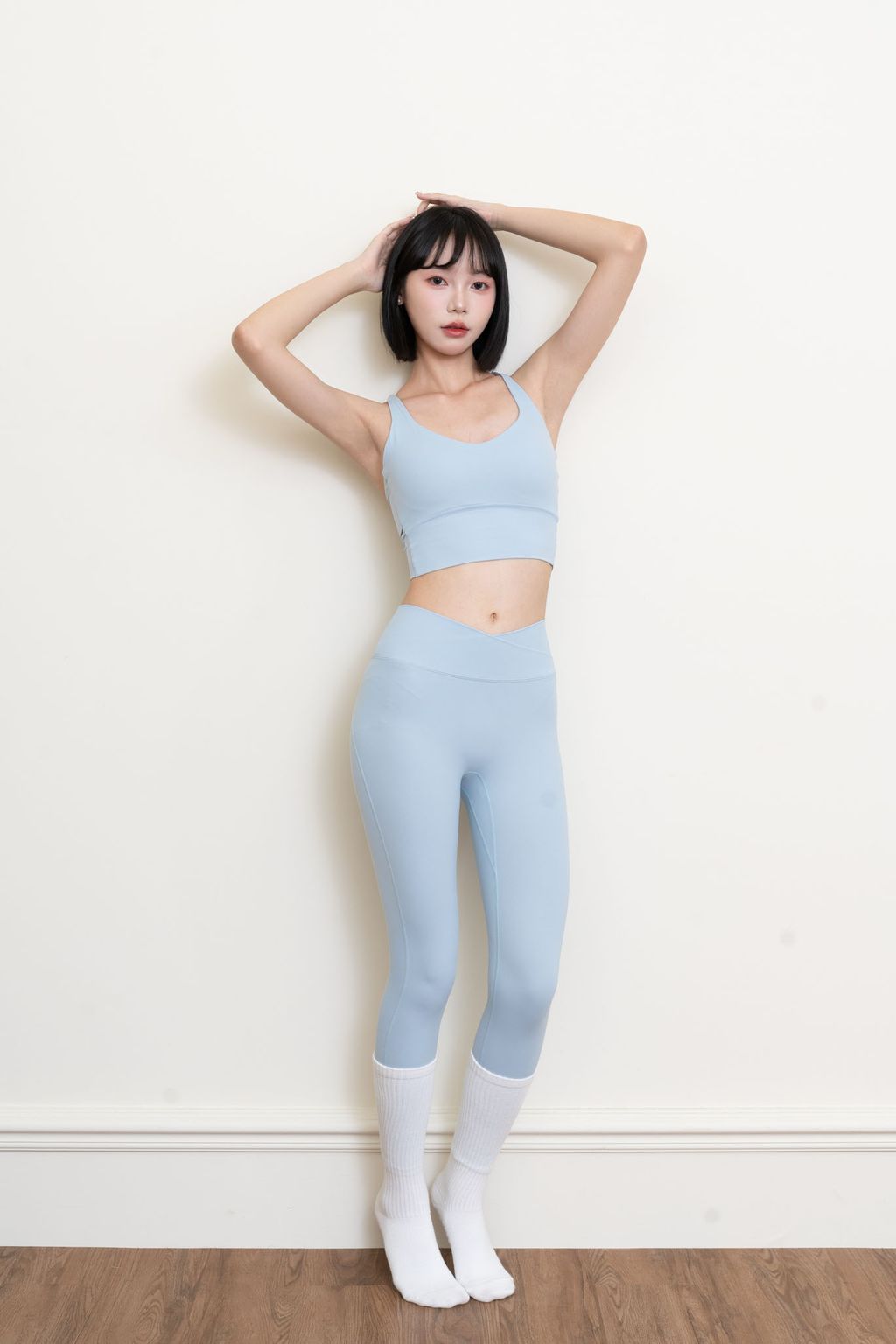 福袋_柔膚裸感瑜珈褲