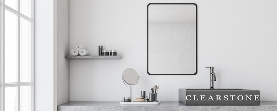 圓角鋁框鏡 | 清石