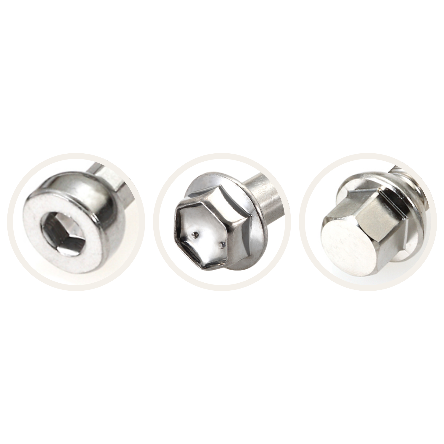 Wheel Bolt 多樣頭型設計