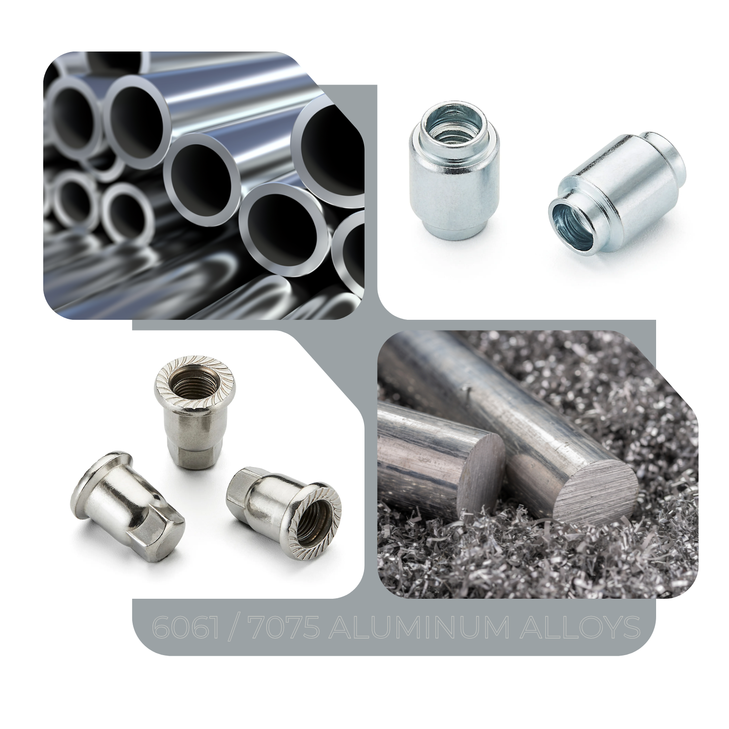  6061 / 7075 aluminum alloys bike aluminum screws