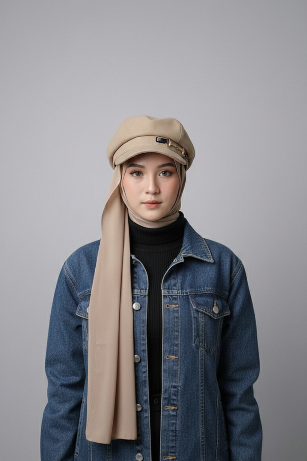 Calea Hijab Hat - Toffee Candy 1