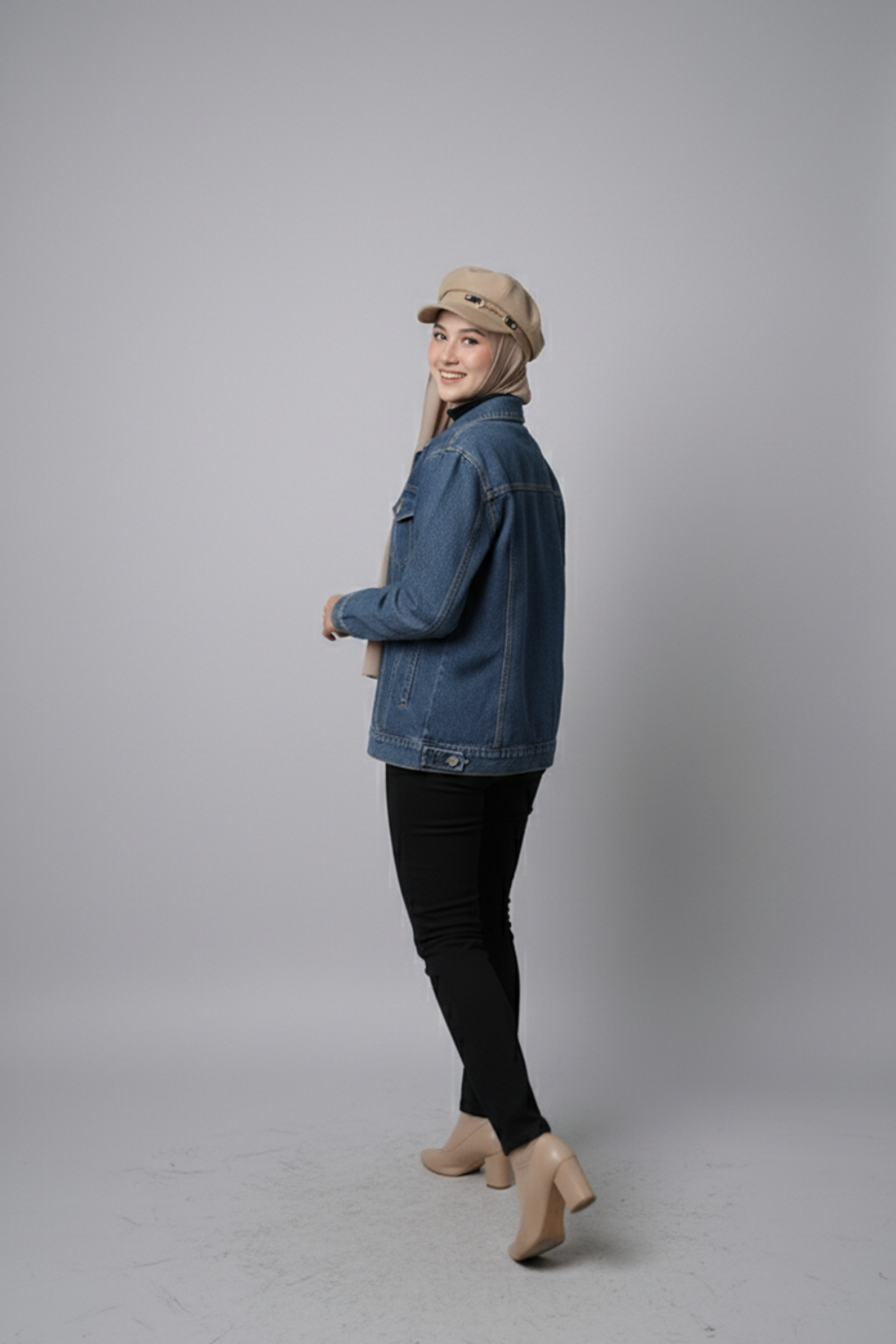 Calea Hijab Hat - Toffee Candy 3