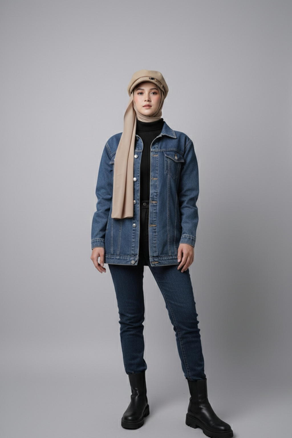 Calea Hijab Hat - Toffee Candy 2