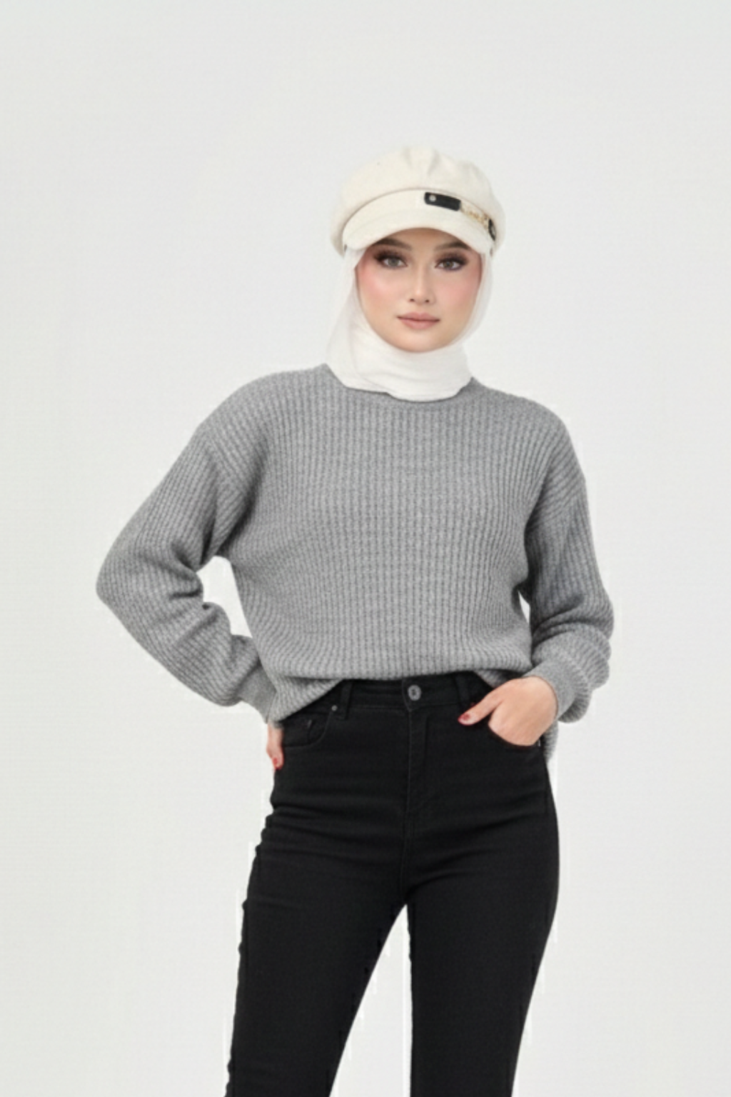 Calea Hijab Hat - Daisy Glow 3