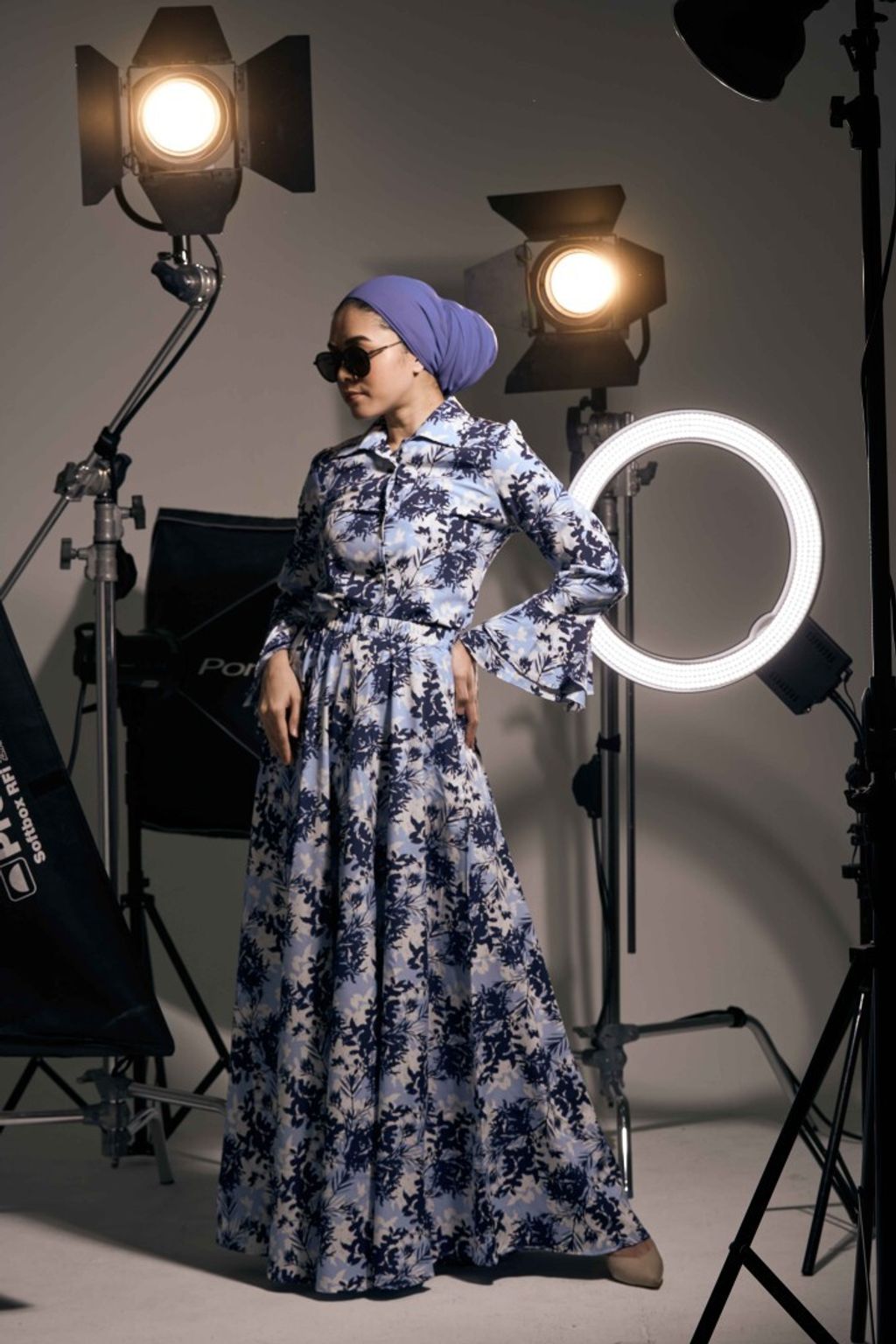 4.2 Pamela Tempest Sea Dress (Blouse with Skirt)