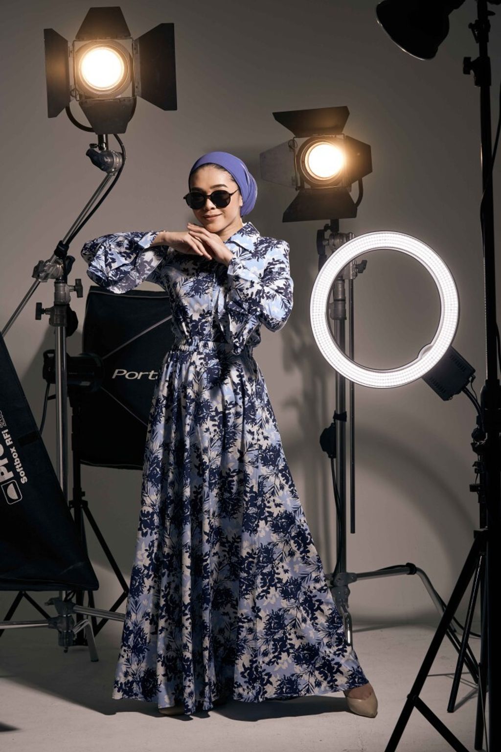 4.3 Pamela Tempest Sea Dress (Blouse with Skirt)