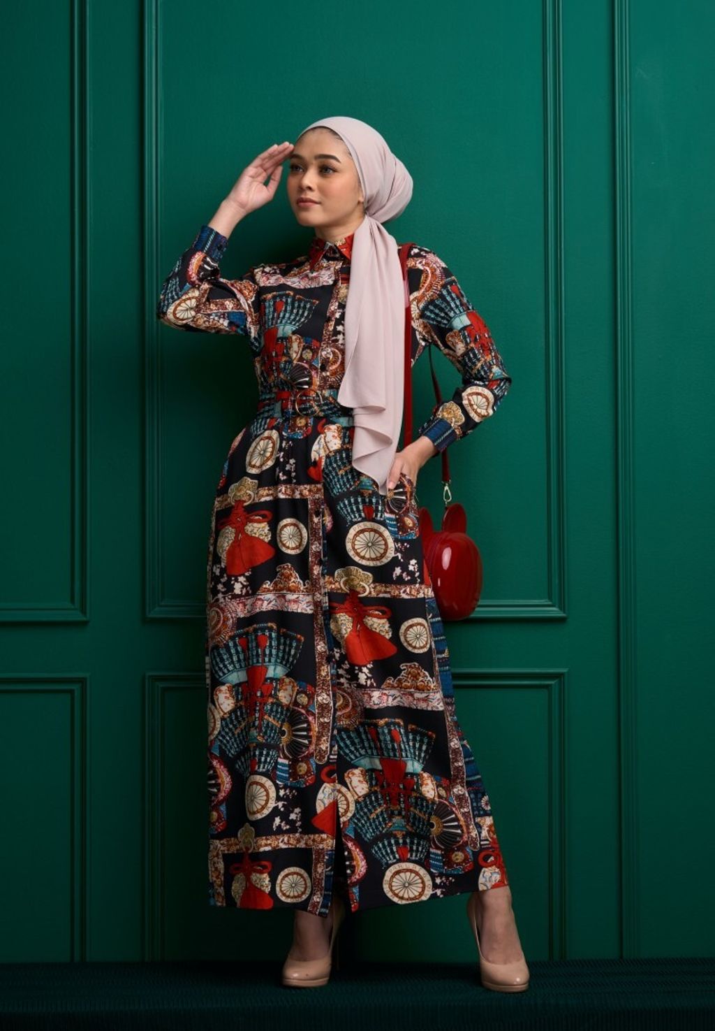 7.4 Rebecca Bombay Dress