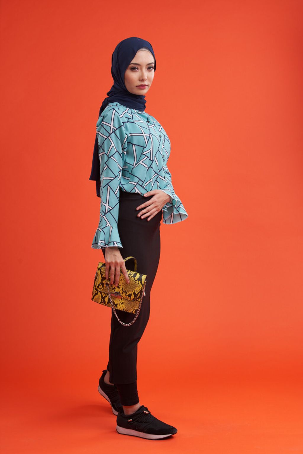 1.2 Ruby Turquoise Blouse