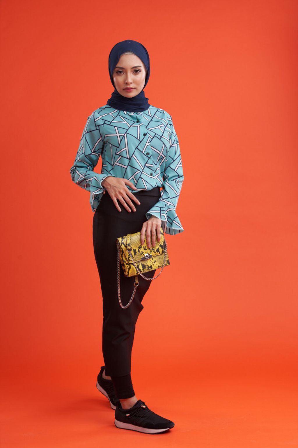 1.1 Ruby Turquoise Blouse
