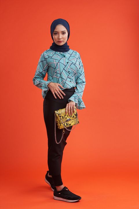 1.1 Ruby Turquoise Blouse