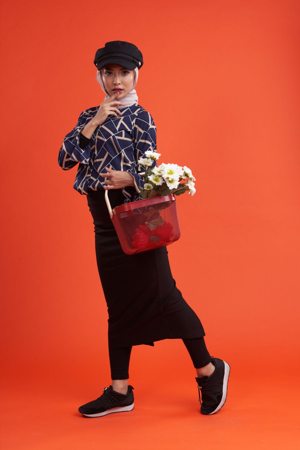 3.2 Ruby Navy Blue Blouse Web