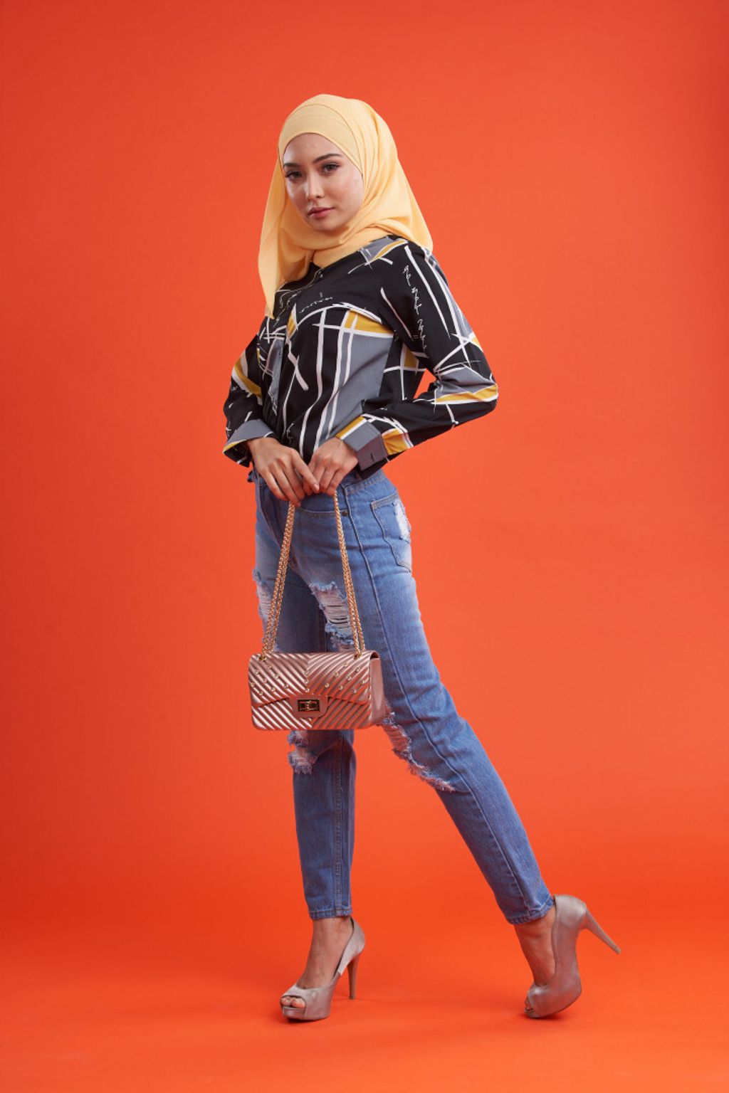 1.1 Lola Yellow Blouse