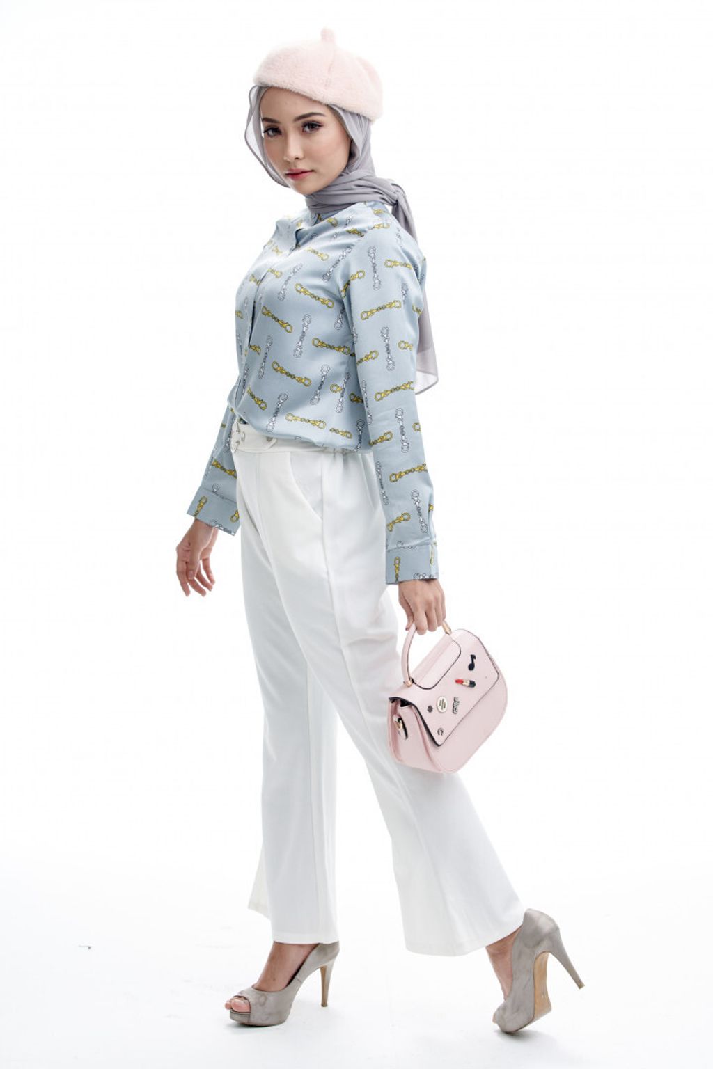 3.1]2 Amanda Baby Blue Blouse