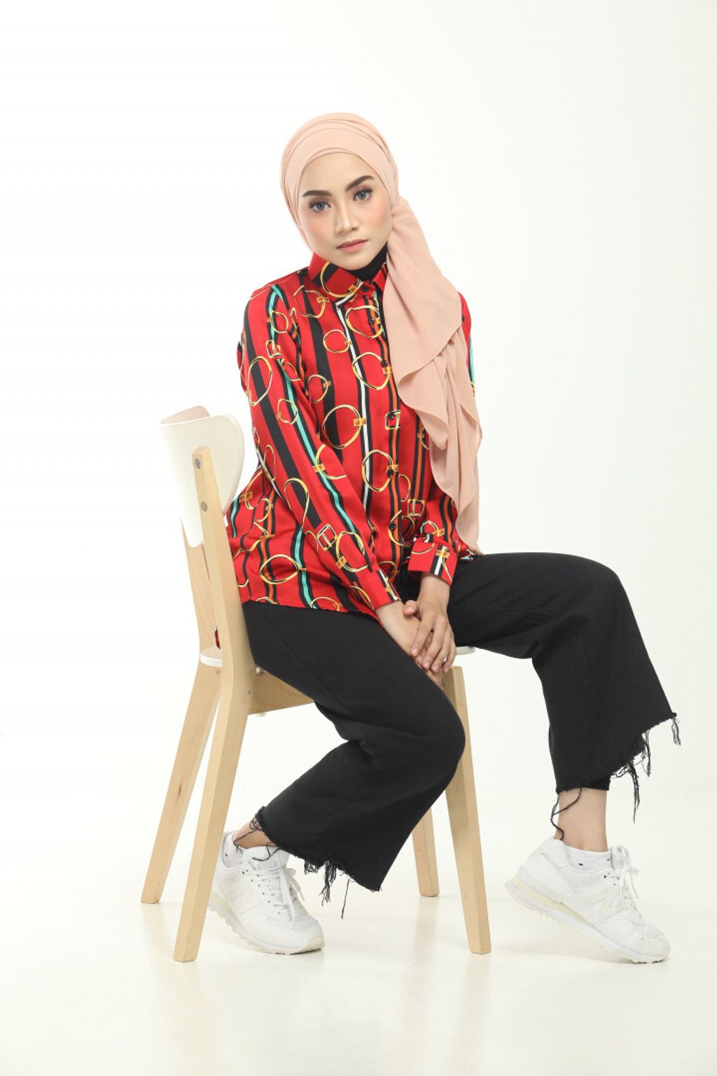 1.3 Matilda Red Blouse