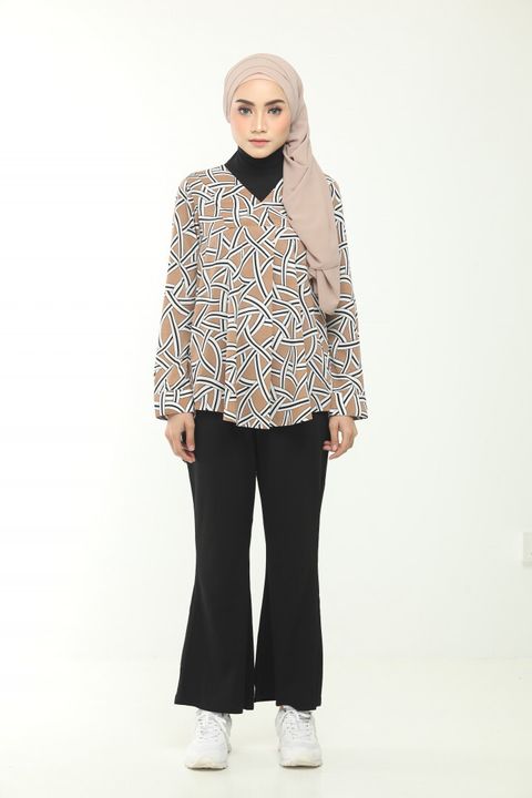 3. Sophea Peanut Blouse