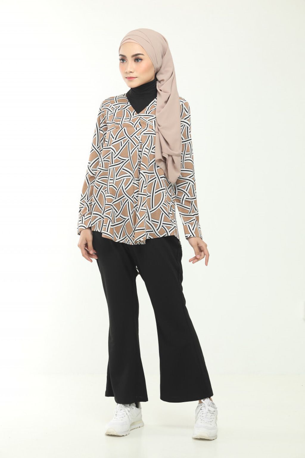 3.2 Sophea Peanut Blouse