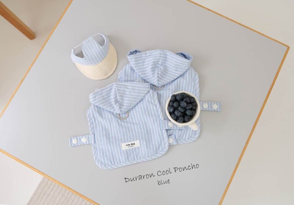 Duraron Cool Harness Poncho (Blue) 1