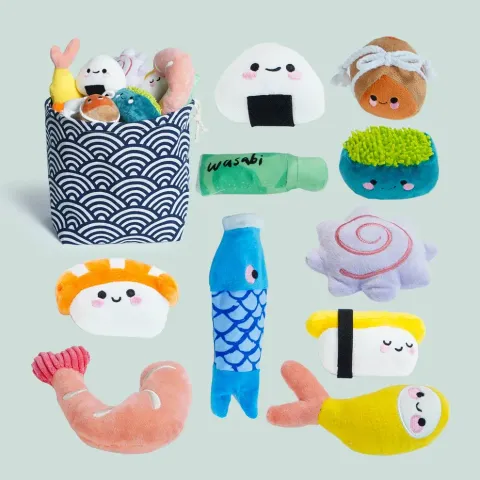 Nocciola 10 PCS Sushi Toys with a Bag 1