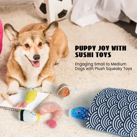 Nocciola 10 PCS Sushi Toys with a Bag 2